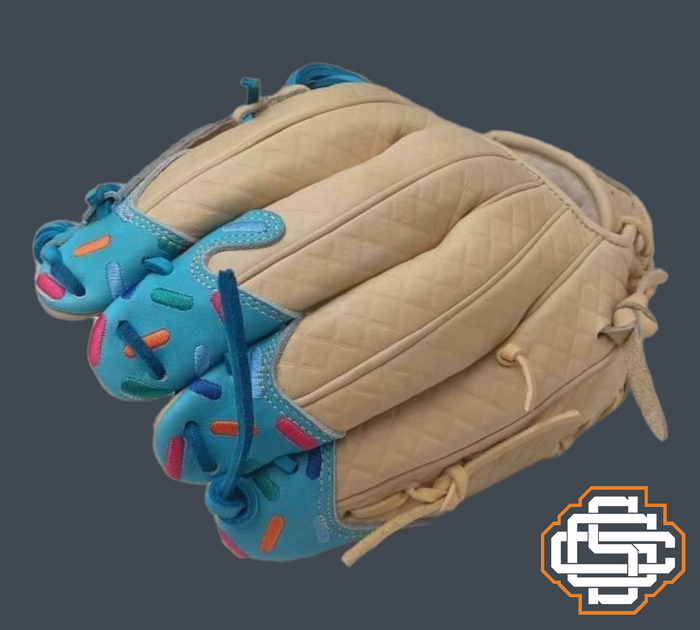 Blue Razzberry Ice Cream Cone Glove Sandlot Custom Gloves