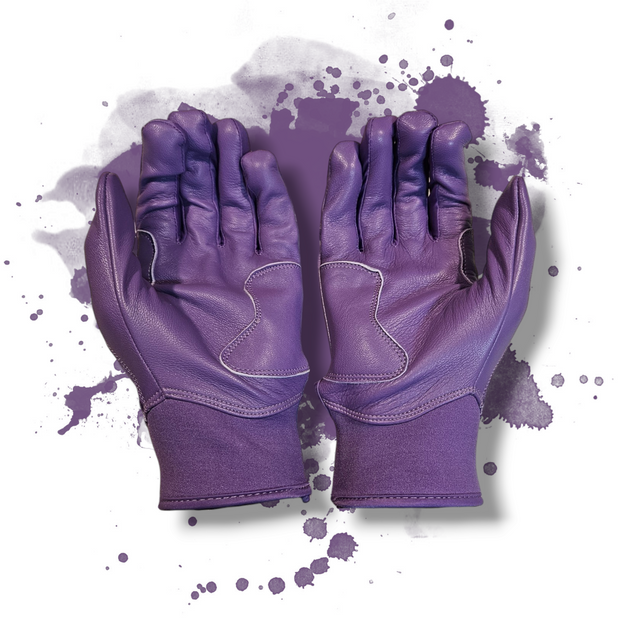 ProFit Elite Batting Gloves Neon Purple Sandlot Custom Gloves