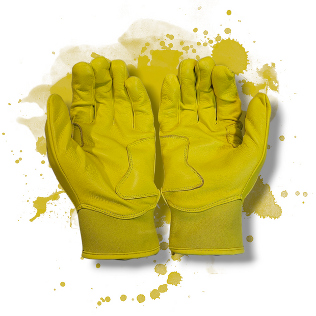 Neon yellow batting gloves sales