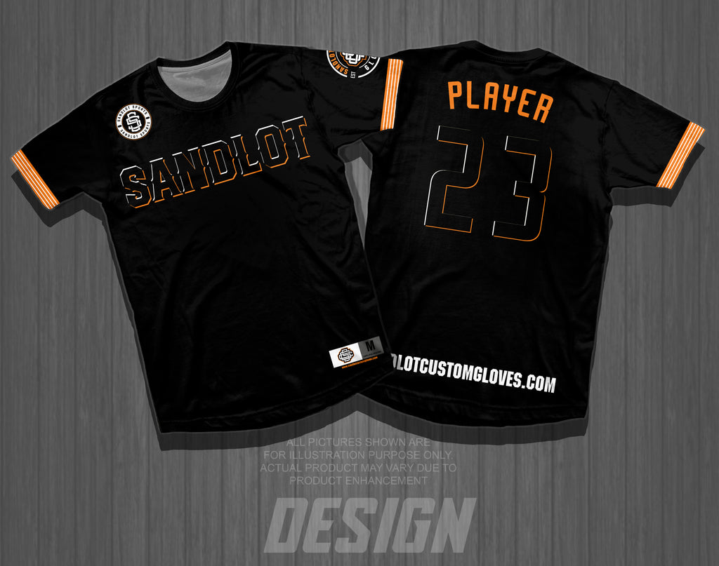 Sandlot All-Stars Custom Camo Baseball Jerseys