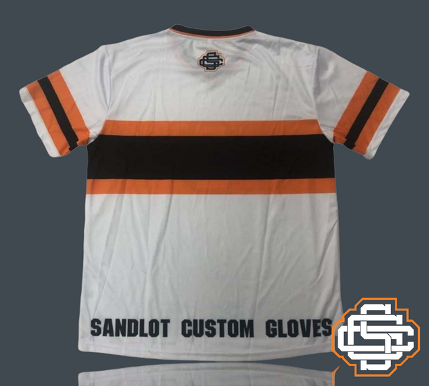 Sandlot Short Sleeve Jersey - White Medium